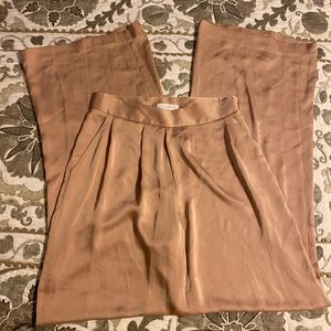 Ramy Brook Tan Silk Women's Pants